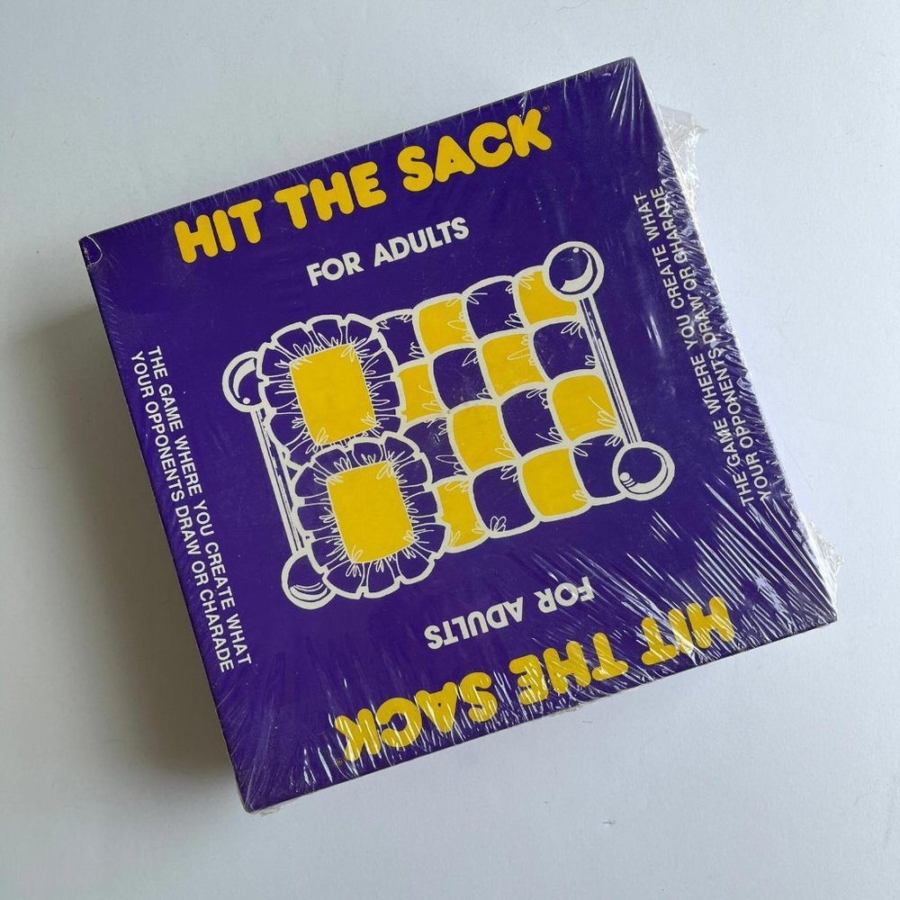 Vintage 1980s Hit the Sack Board Game - Unopened, Hilarious Adult Fun!